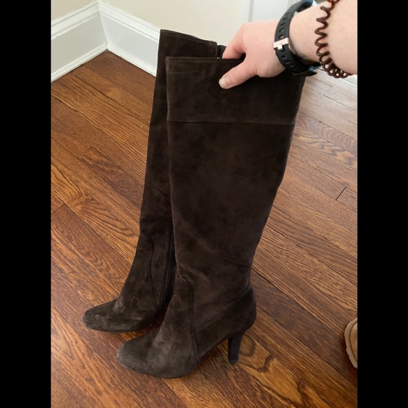 Enzo Angiolini Earamedy brown tall boot size 10 - Picture 2 of 11